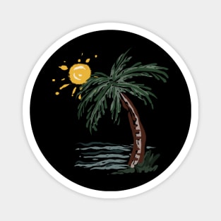 Palm tree design Magnet